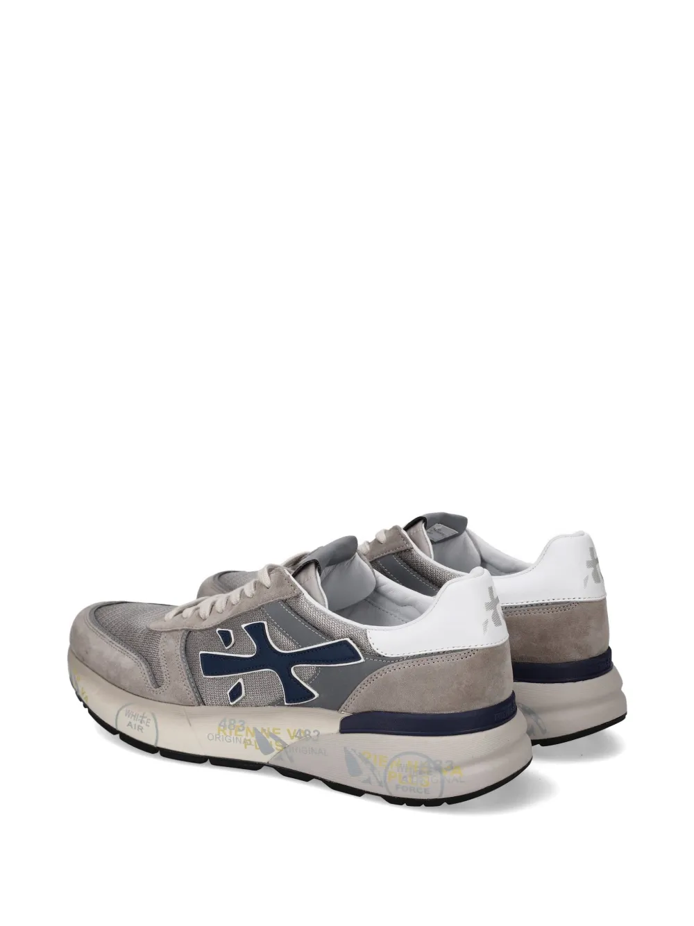 Premiata Mick panelled sneakers Grijs