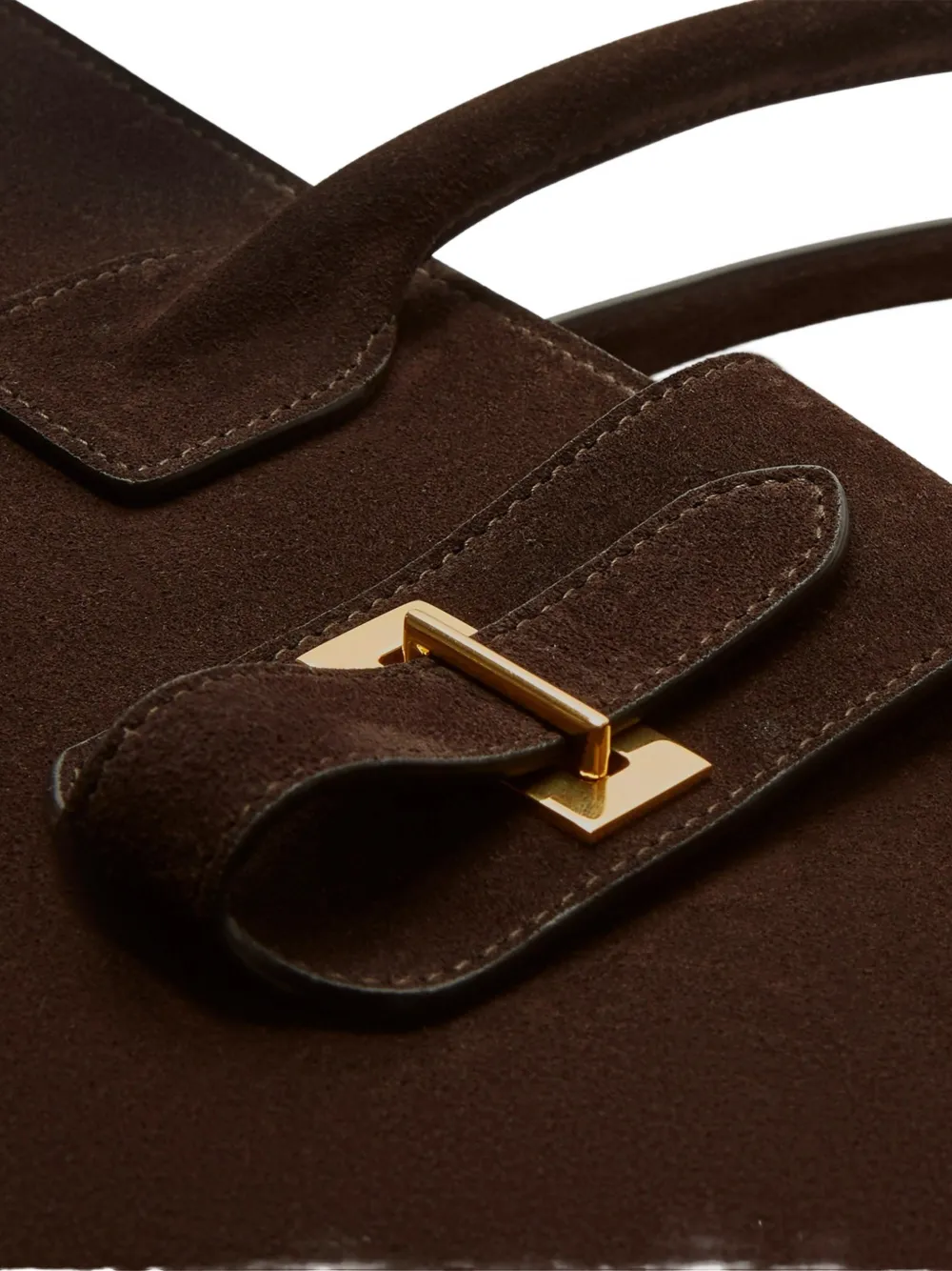 Nili Lotan Lou suède shopper Bruin