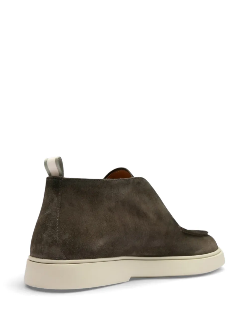 Officine Creative suede slip-on sneakers Groen