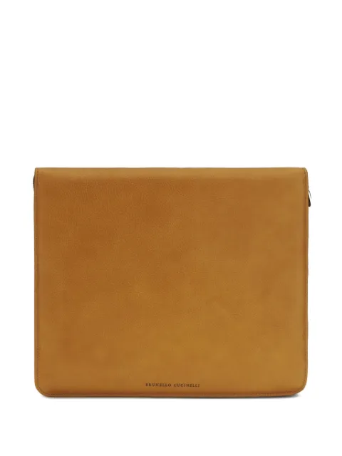 Brunello Cucinelli leather cardholder