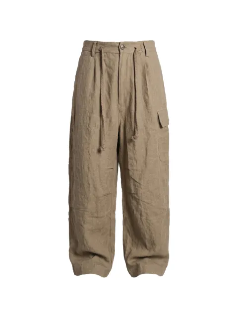 Ziggy Chen drawstring cargo pants