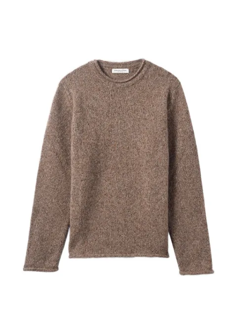 Johnstons of Elgin rolled-edge sweater