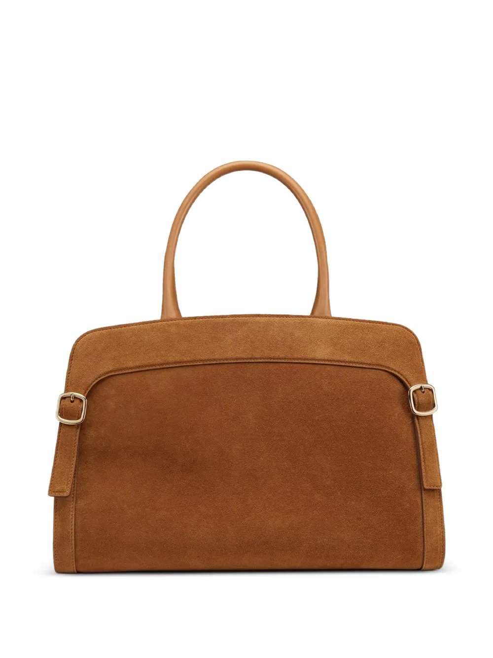 Santoni Suède schoudertas Bruin