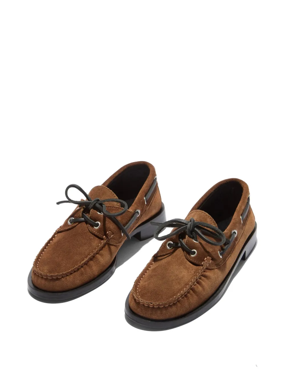 Aeyde Harris lace-up loafers Bruin