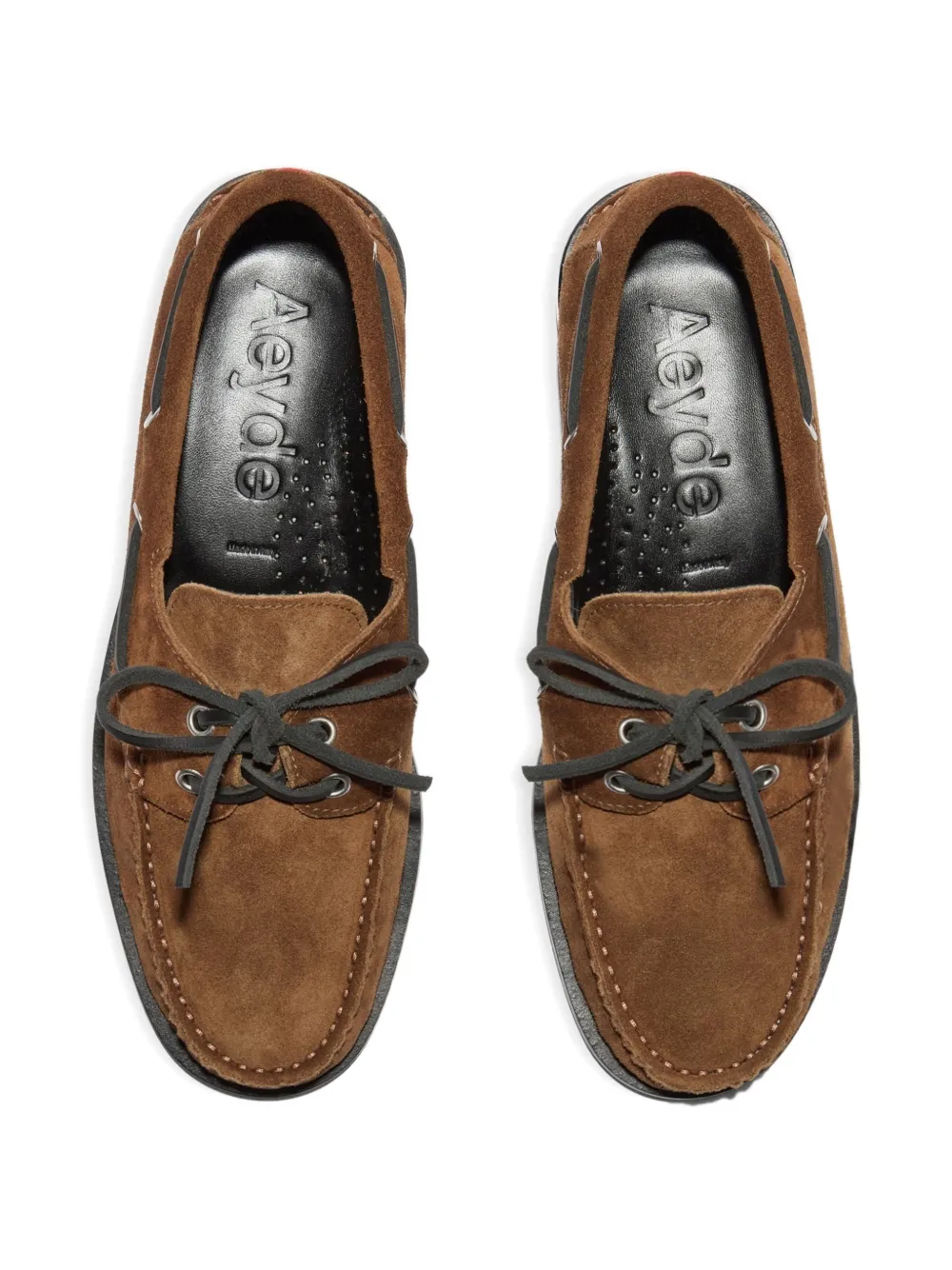 Aeyde Harris lace-up loafers Bruin