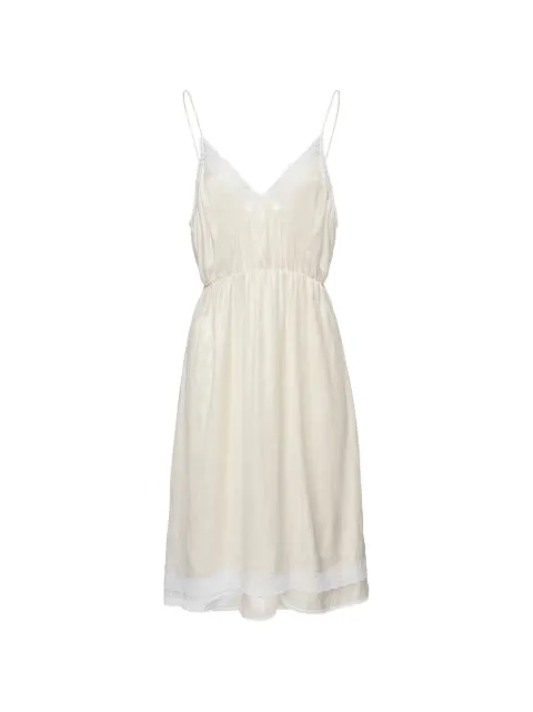 Magda Butrym lace-trim slip dress
