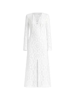 Lauren Ralph Lauren twist-detail Gown | Silver | FARFETCH