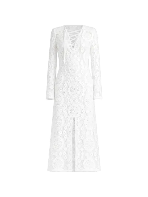 Simkhai Gehäkeltes Kleid mit Blumenspitze