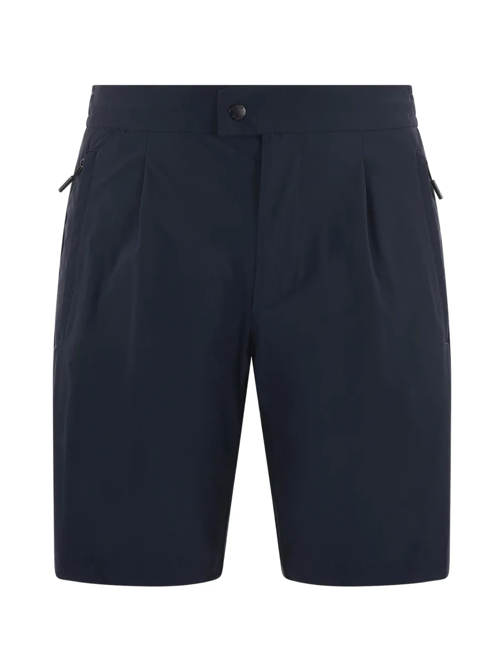 People Of Shibuya pleated zip-pocket shorts - Blu