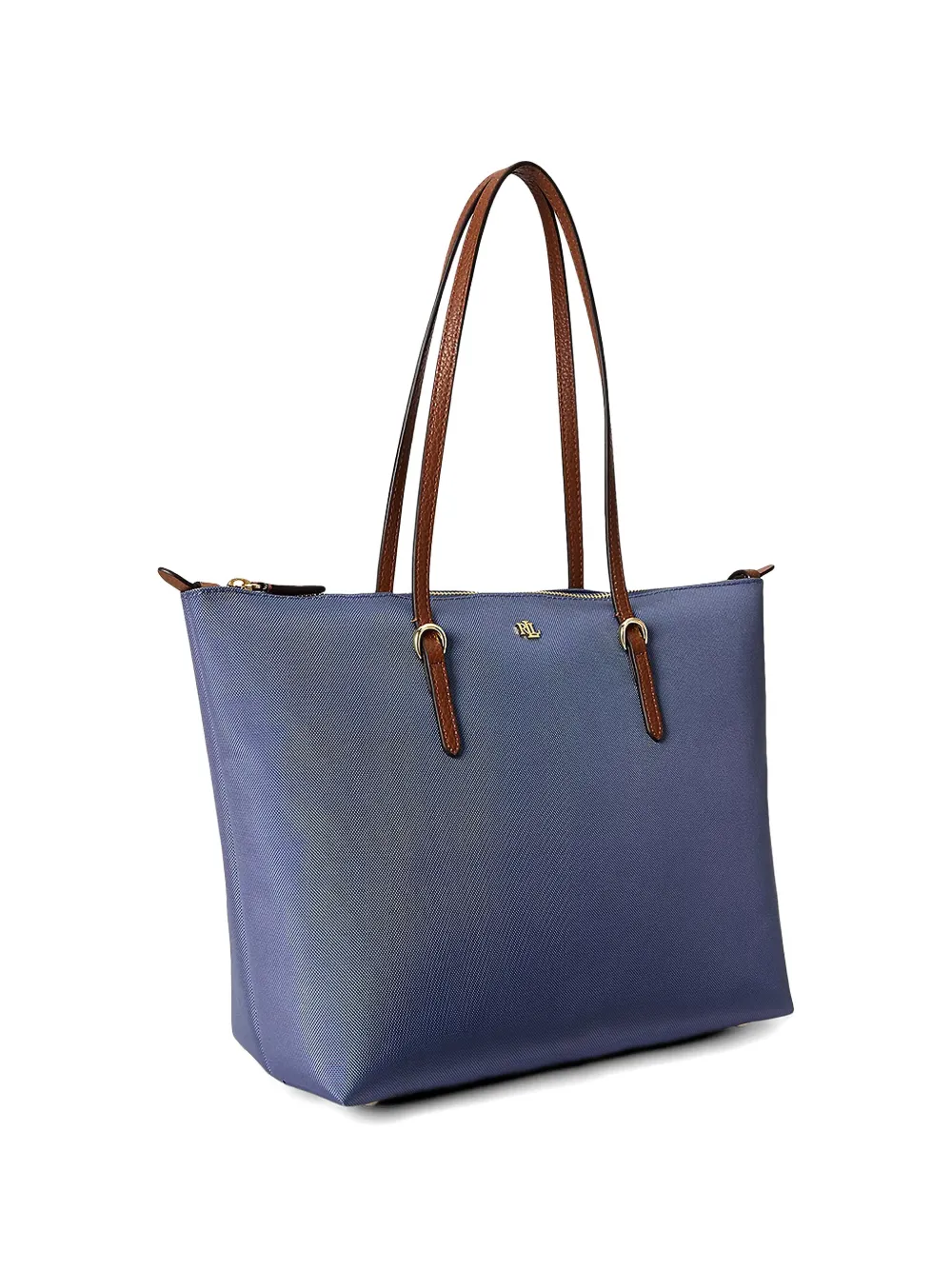 Lauren Ralph Lauren Medium Keaton shopper met logoplakkaat Blauw