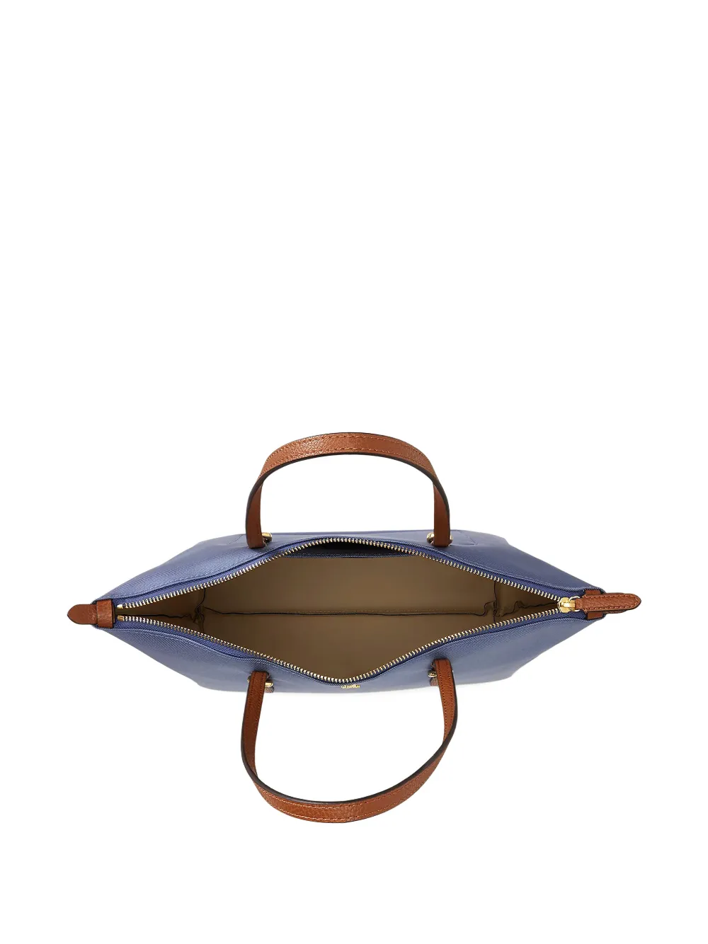 Lauren Ralph Lauren Medium Keaton shopper met logoplakkaat Blauw