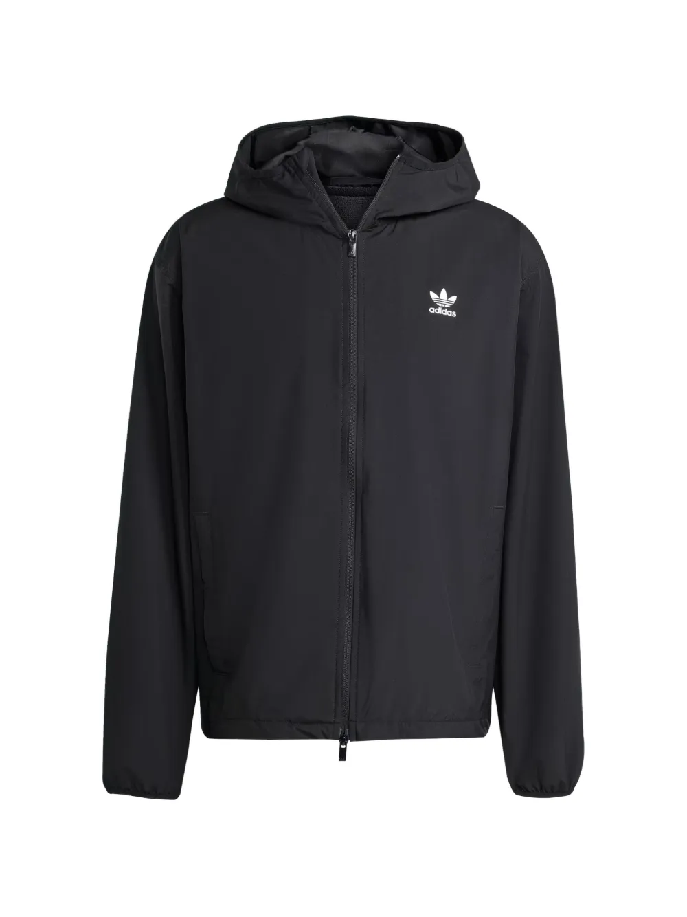 adidas Trefoil logo-print jacket - Nero
