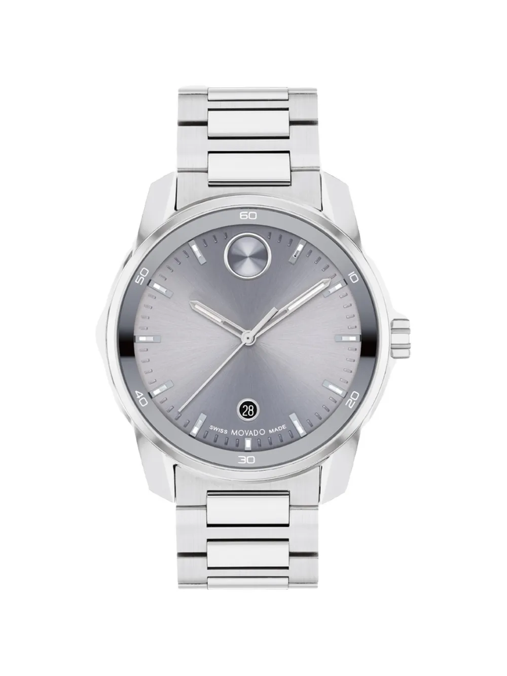 Movado 42mm Bold Verso watch - Argento