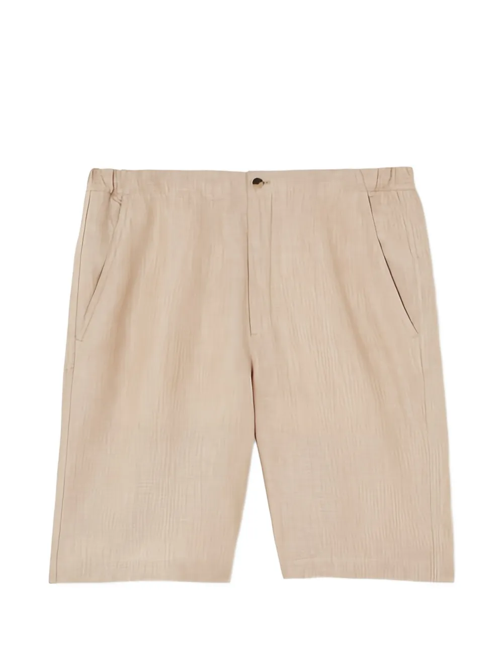 Loro Piana linen-blend bermuda shorts - Toni neutri