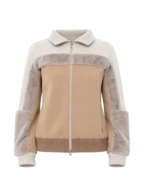 Herno Resort faux-fur insert jacket