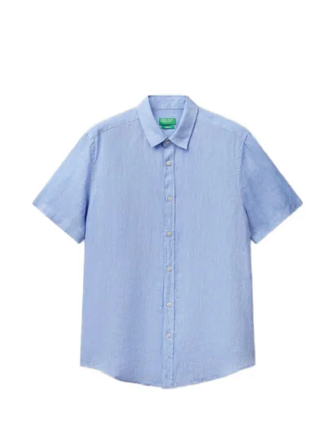 Benetton short-sleeved buttoned shirt