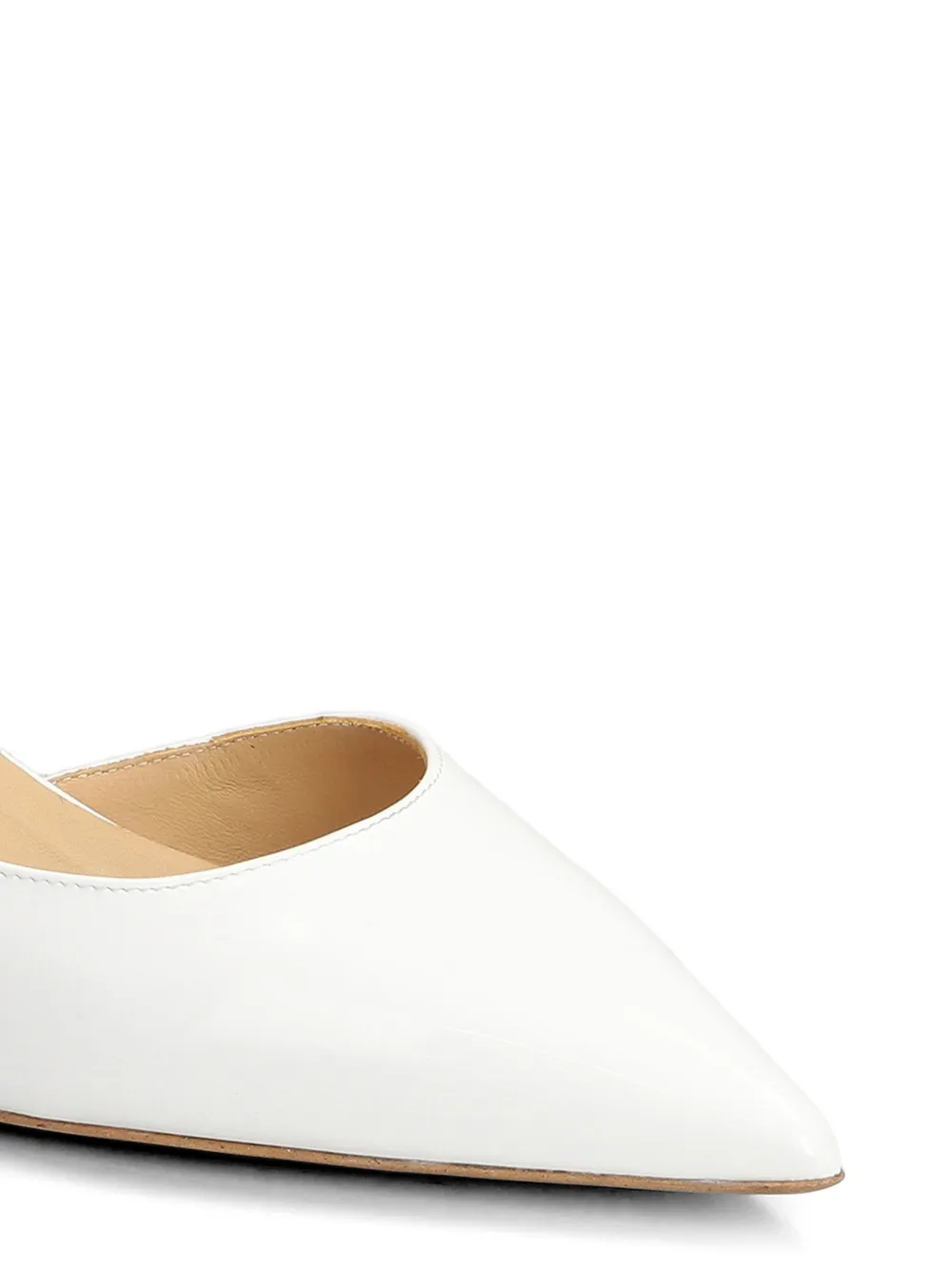 Fratelli Russo Slingback pumps met hak Wit