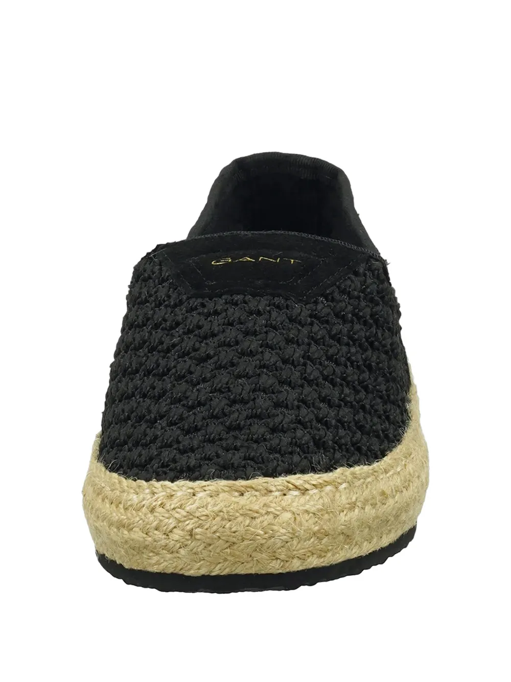 Gant Raffiaville woven slip-on espadrilles Zwart