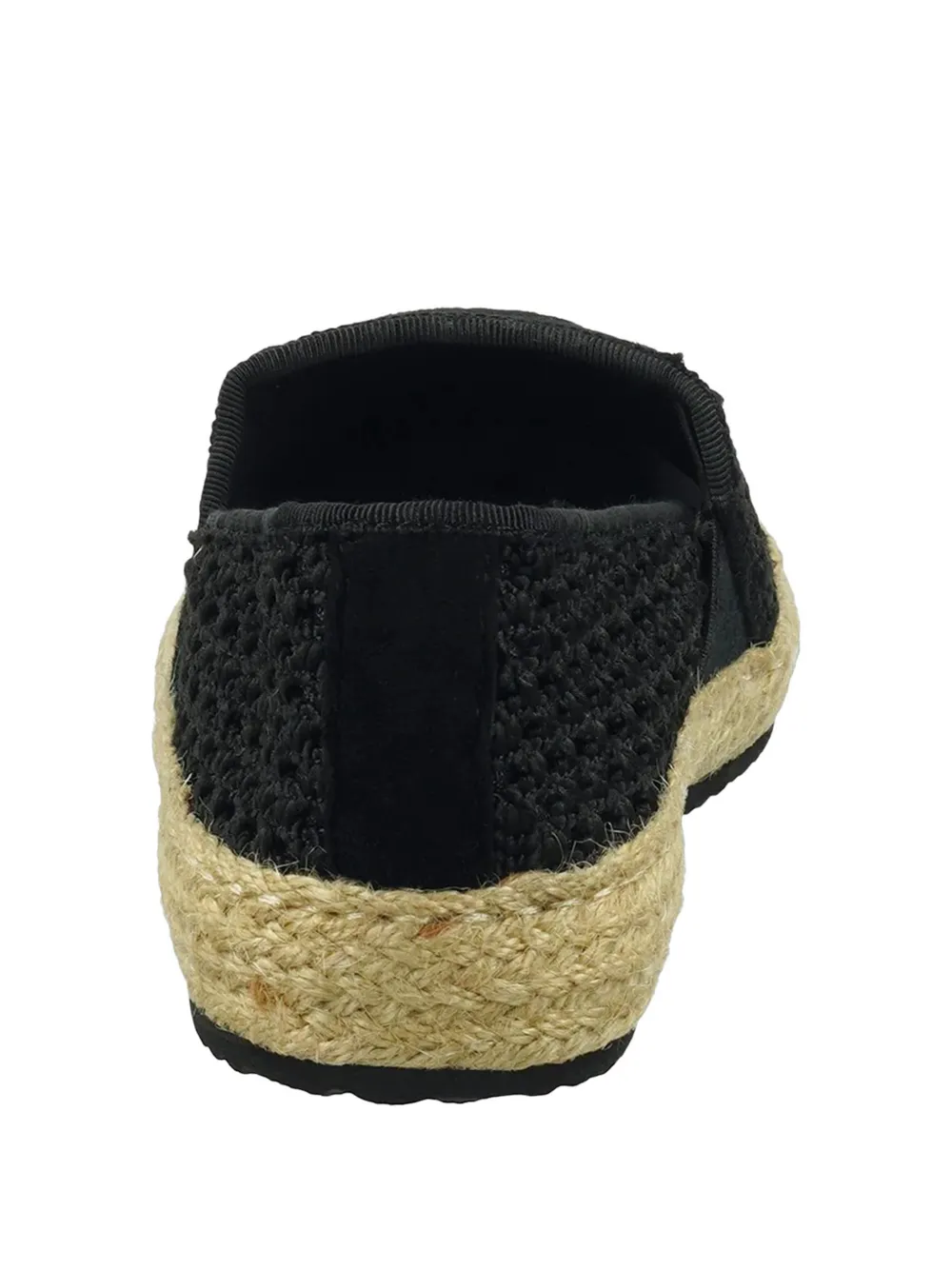 Gant Raffiaville woven slip-on espadrilles Zwart