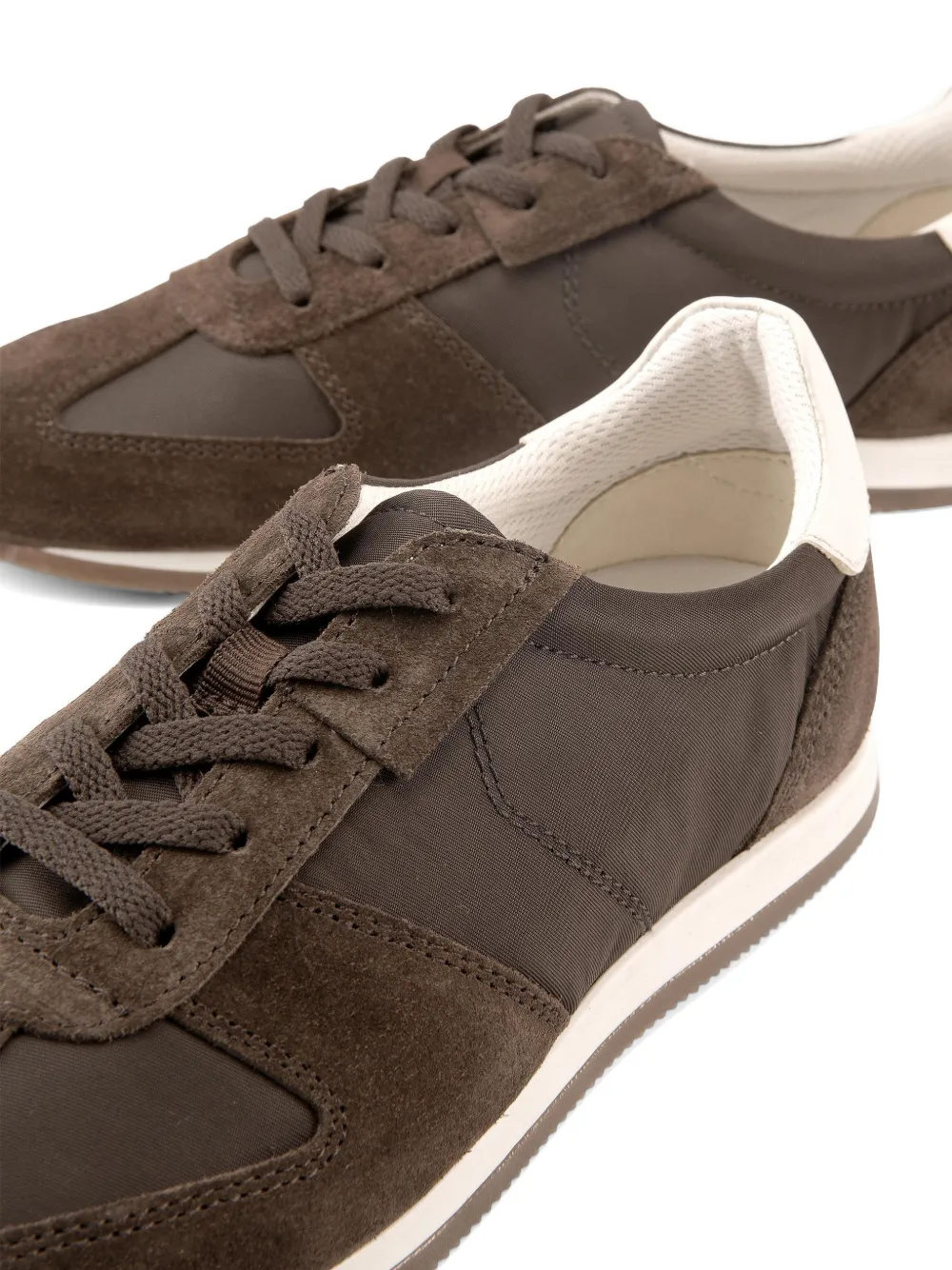 VAGABOND suede-panelled sneakers Bruin