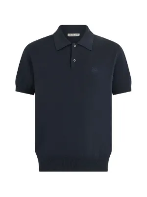 BALLY ブラック ロゴ刺繍　ポロシャツ Bally Polo Shirts for Men - Shop Now on FARFETCH