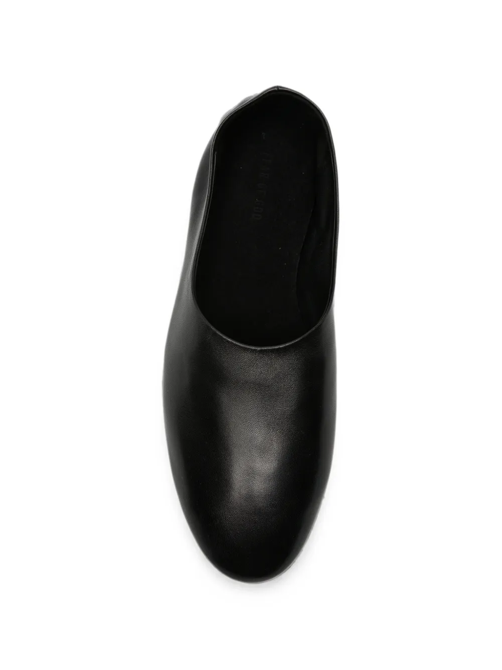 Fear Of God leather loafers Zwart