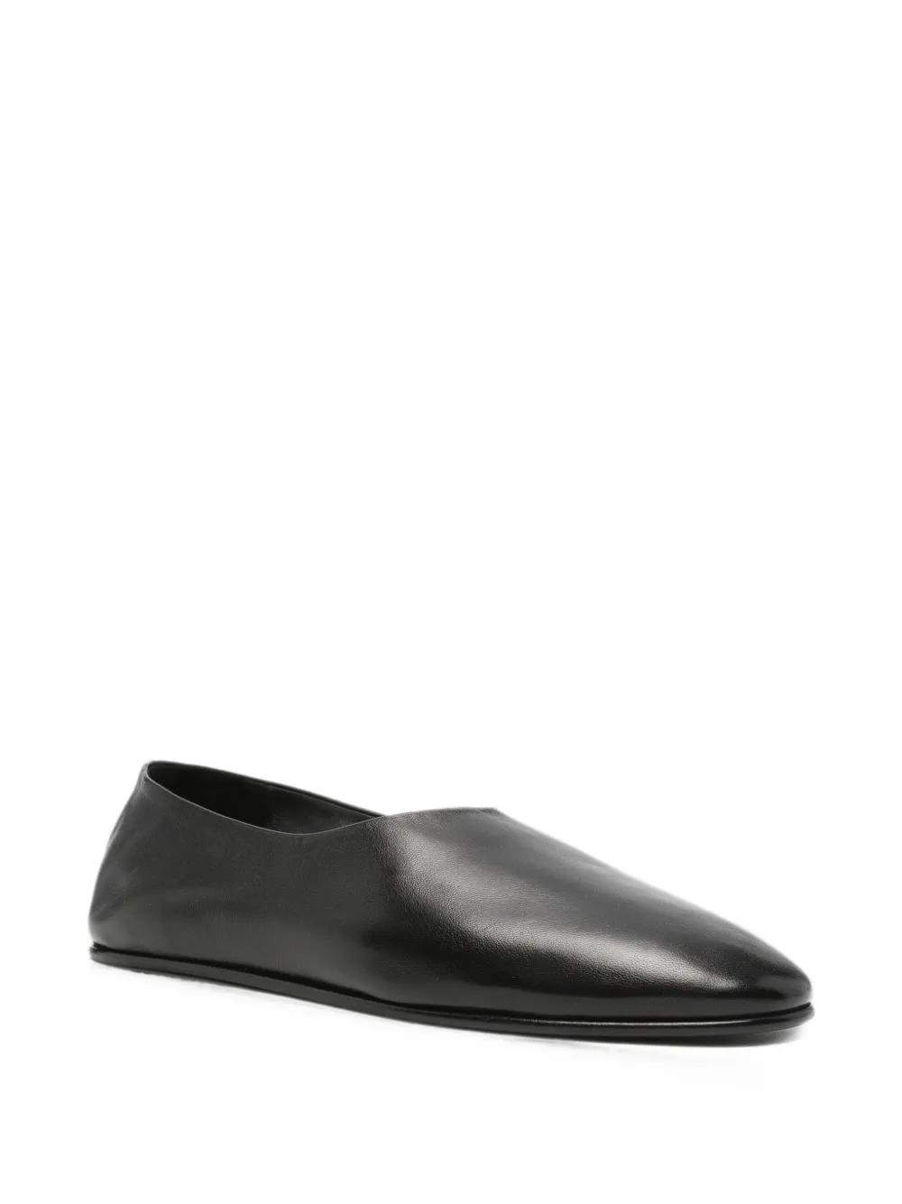Fear Of God leather loafers Zwart