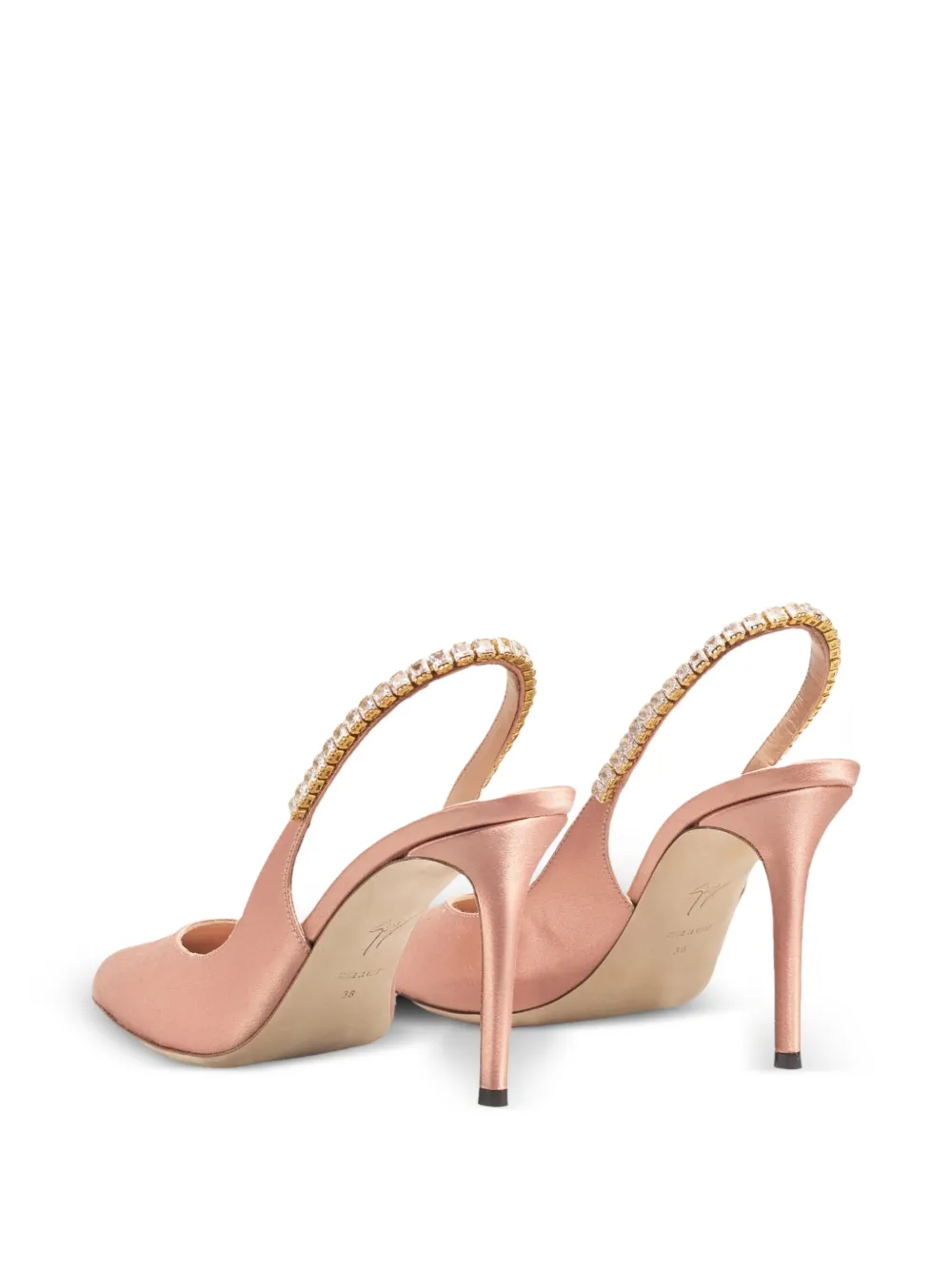 Temperley London Raven slingback pumps Roze
