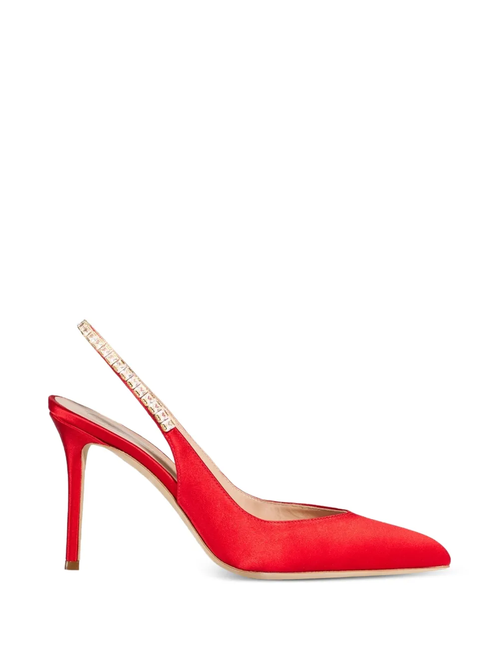 Temperley London Raven slingback pumps Rood