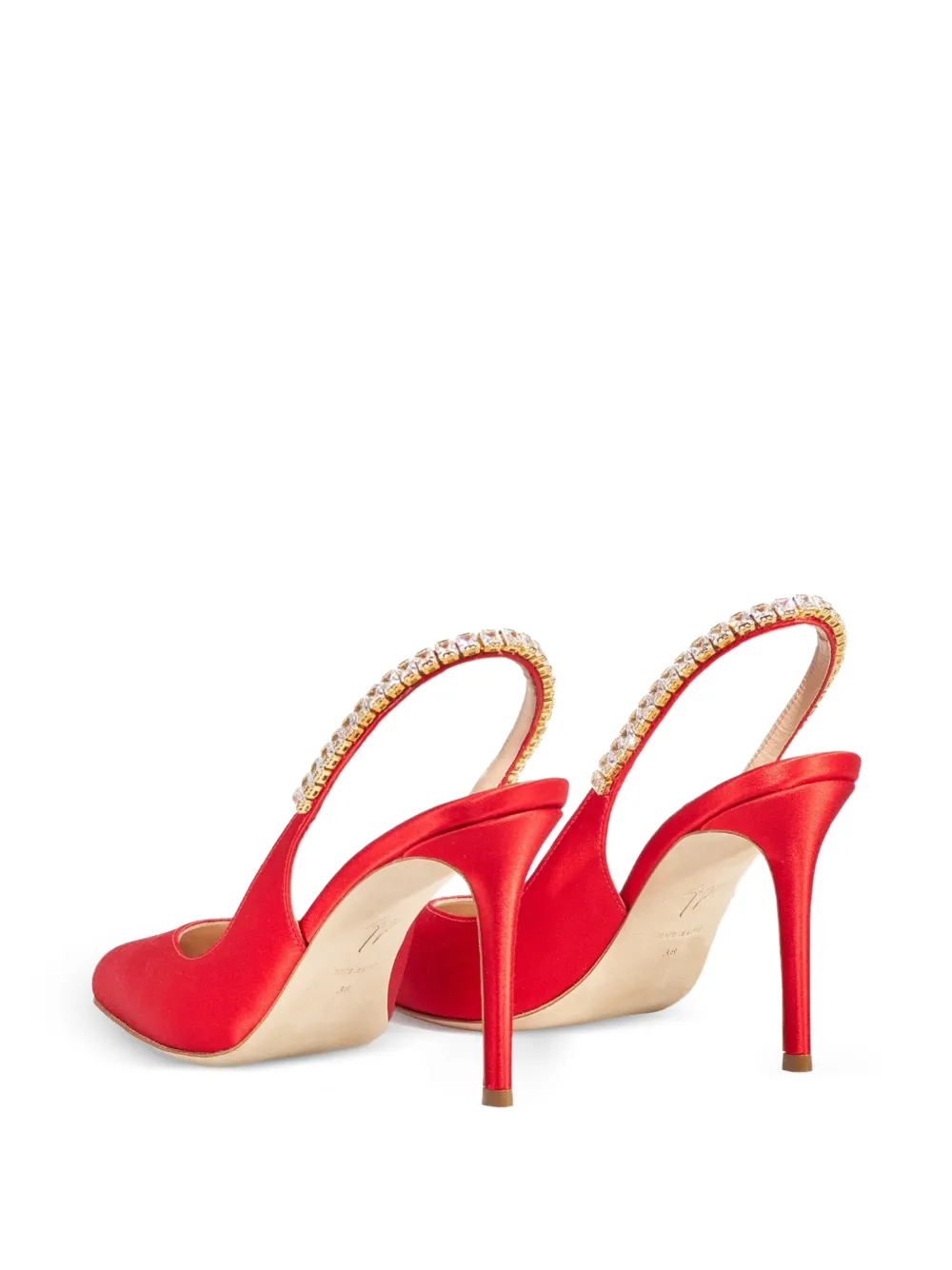Temperley London Raven slingback pumps Rood