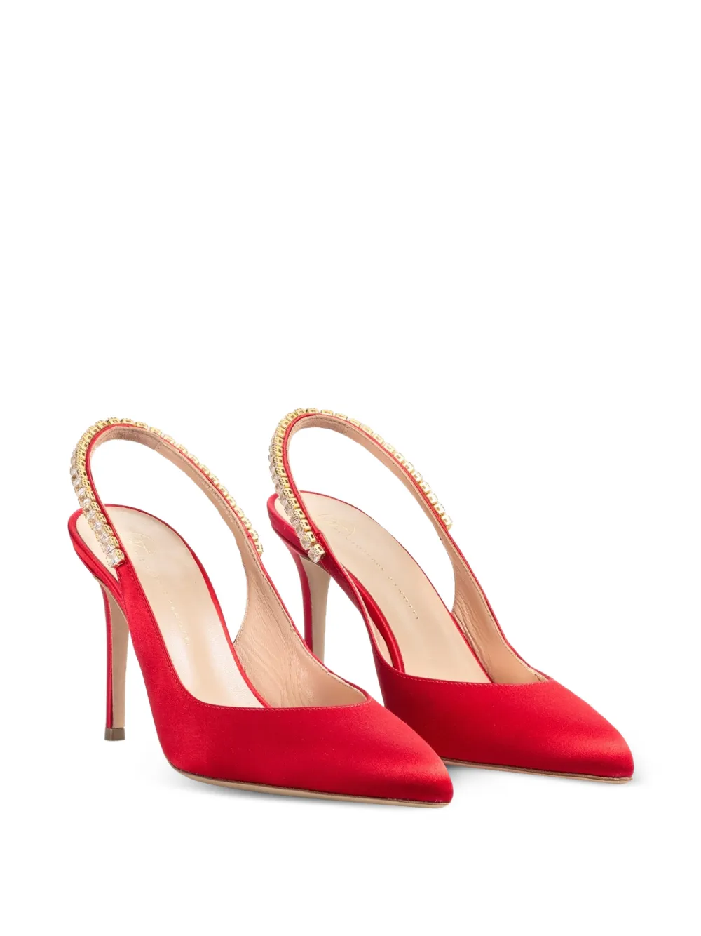 Temperley London Raven slingback pumps Rood