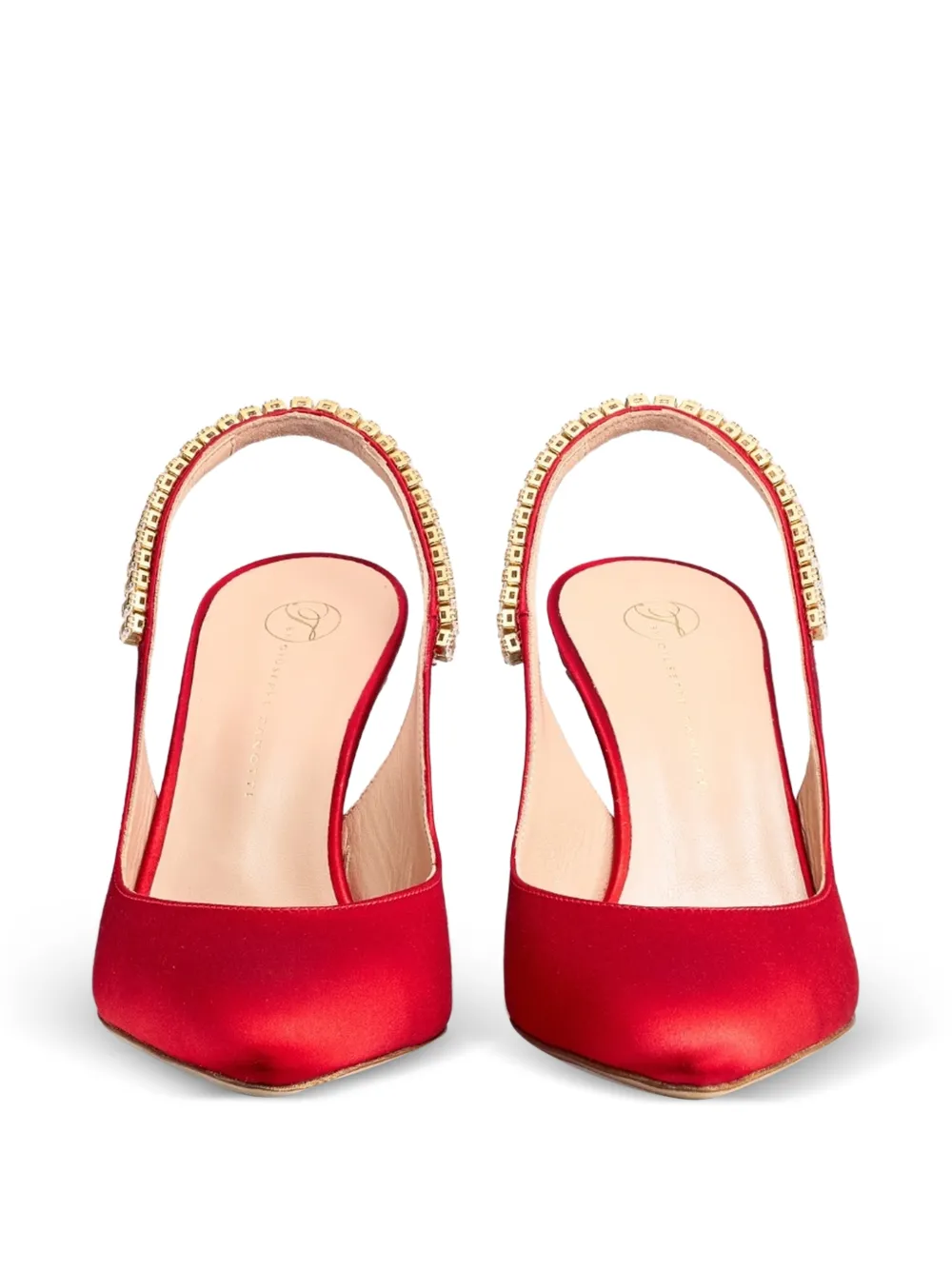 Temperley London Raven slingback pumps Rood