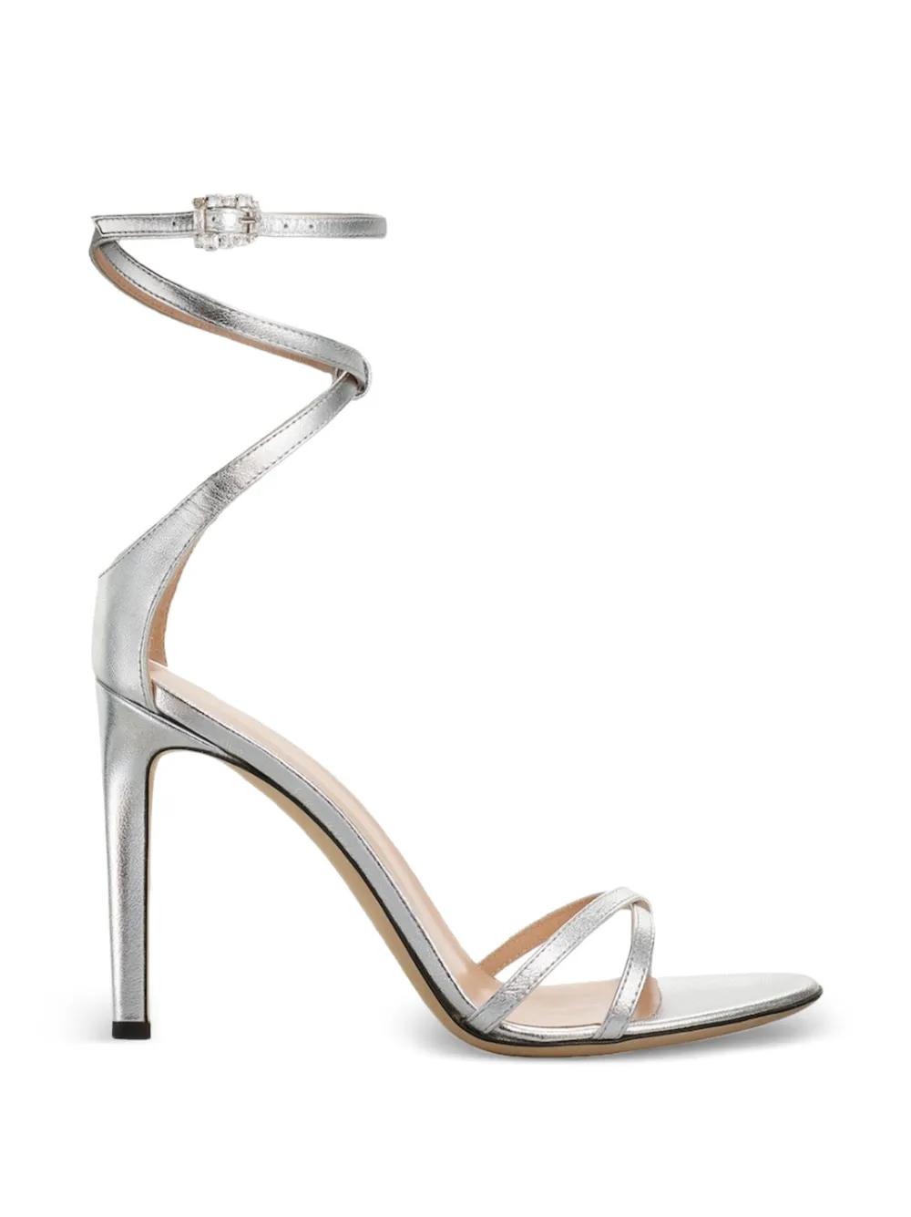 Temperley London Sandali Vixen con tacco - Argento