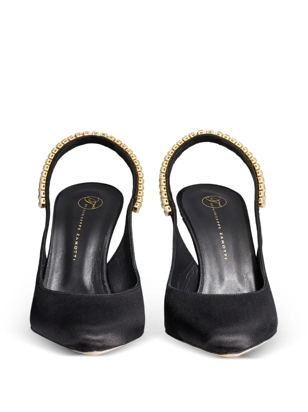 Temperley London Raven slingback pumps Zwart