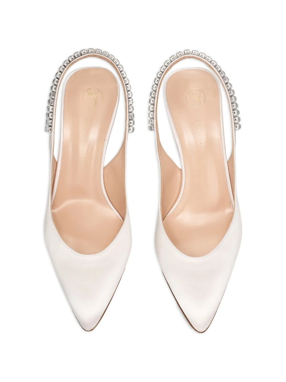 Temperley London Raven slingback pumps Wit