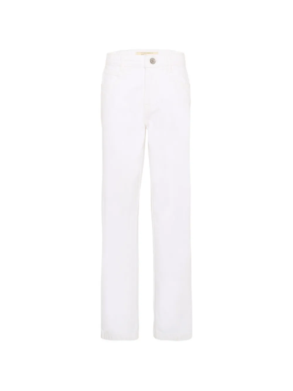 TRUSSARDI JUNIOR straight-leg trousers - Bianco