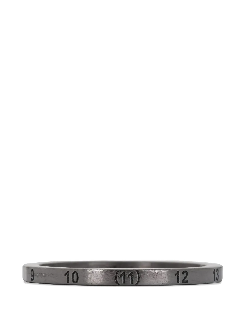 Maison Margiela engraved-logo ring