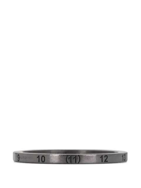 Maison Margiela engraved-logo ring