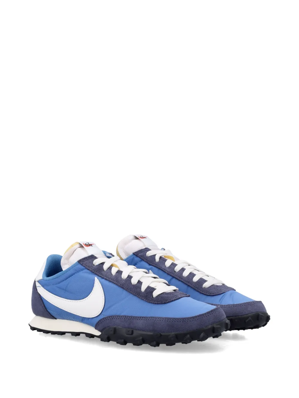 Nike Waffle Racer lace-up suede sneakers Blauw