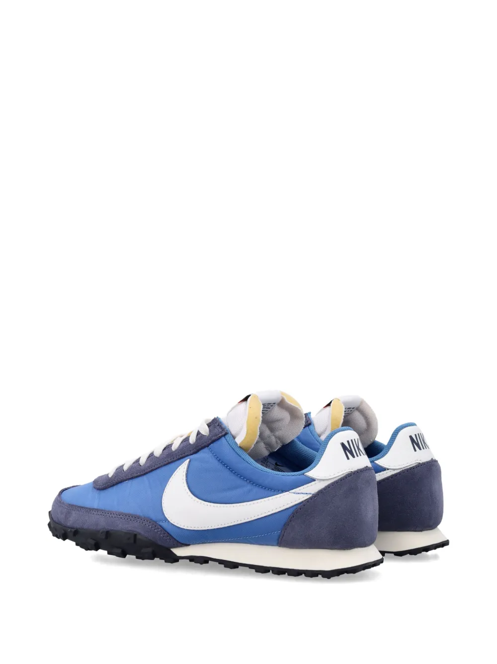 Nike Waffle Racer lace-up suede sneakers Blauw