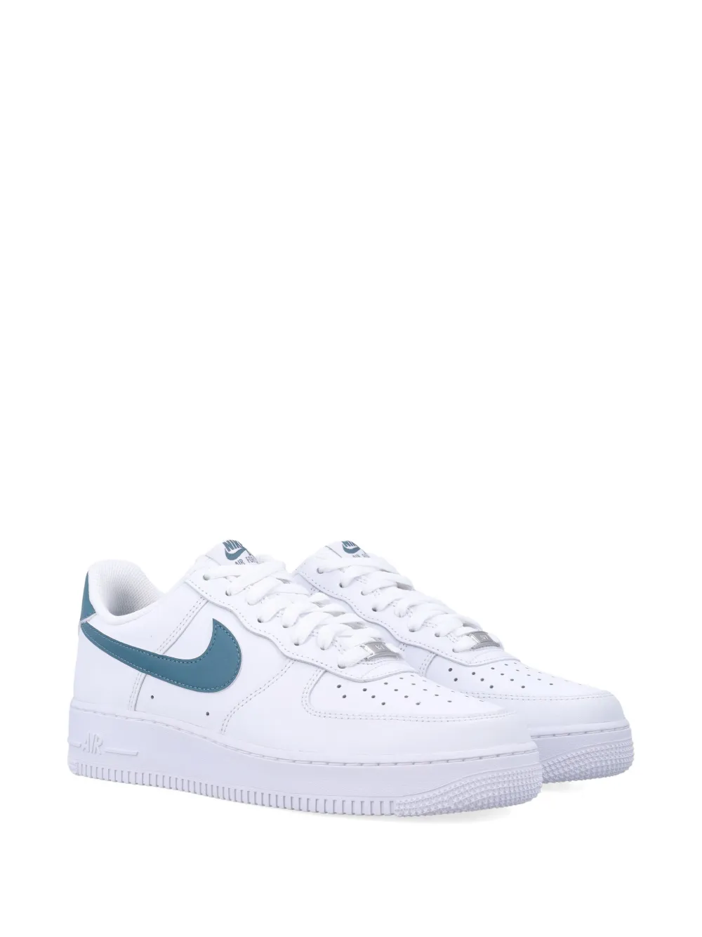 Nike Air Force 1 '07 lace-up leather sneakers Wit
