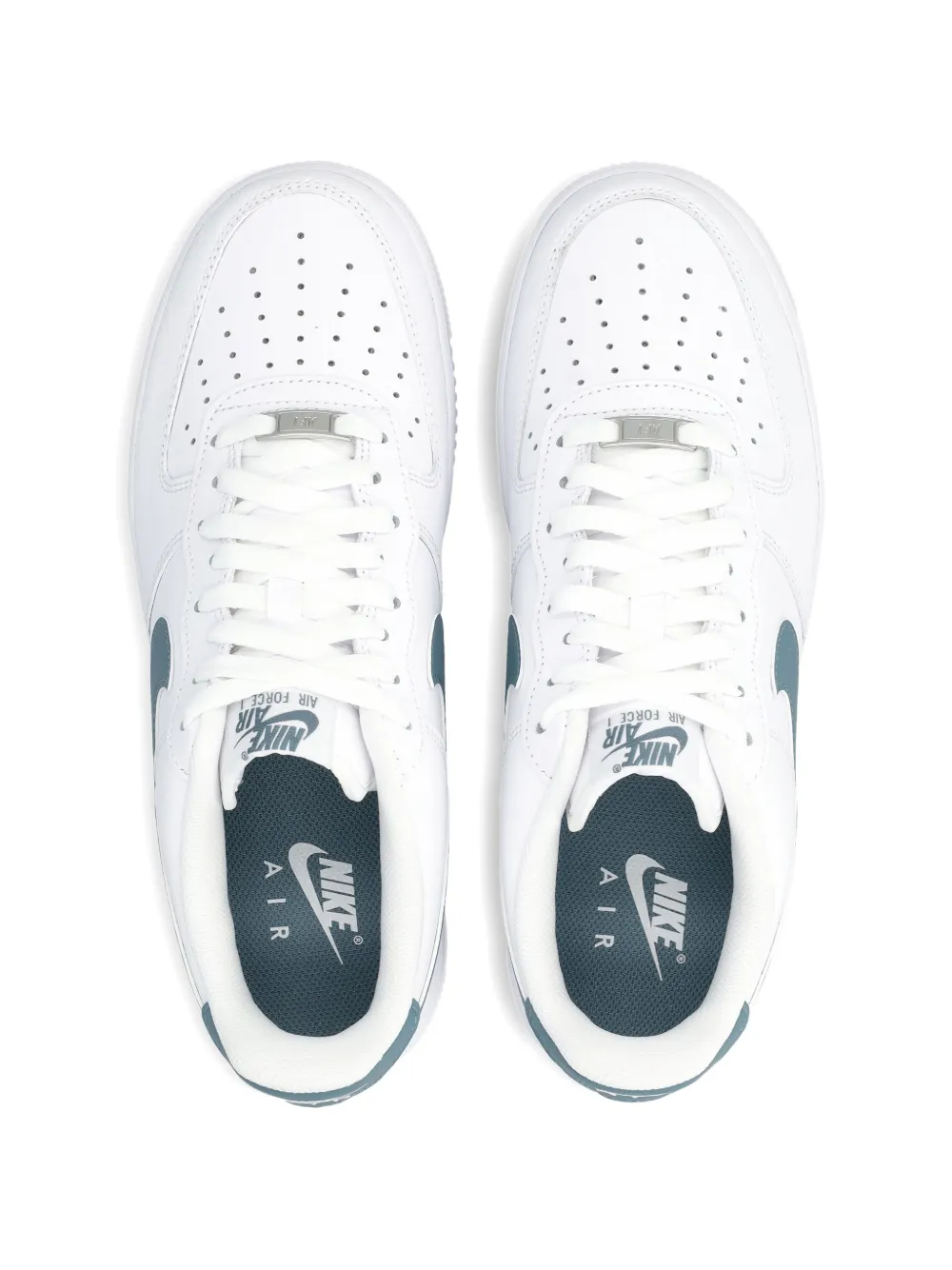 Nike Air Force 1 '07 lace-up leather sneakers Wit