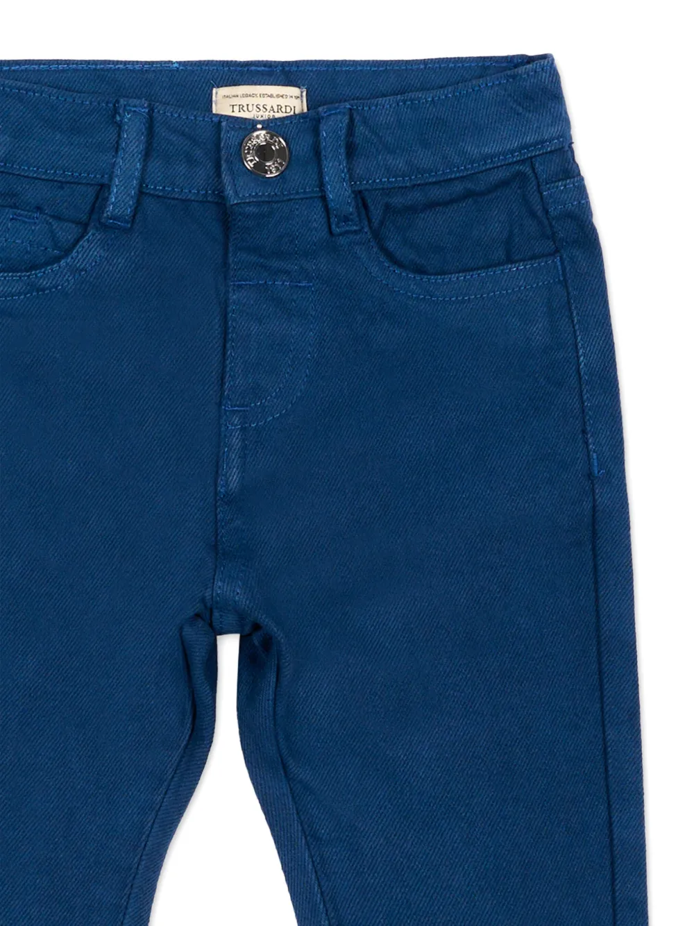TRUSSARDI JUNIOR Jeans met logopatch Blauw