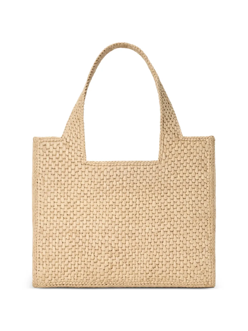 LOEWE Font shopper met geborduurde artisjok Beige