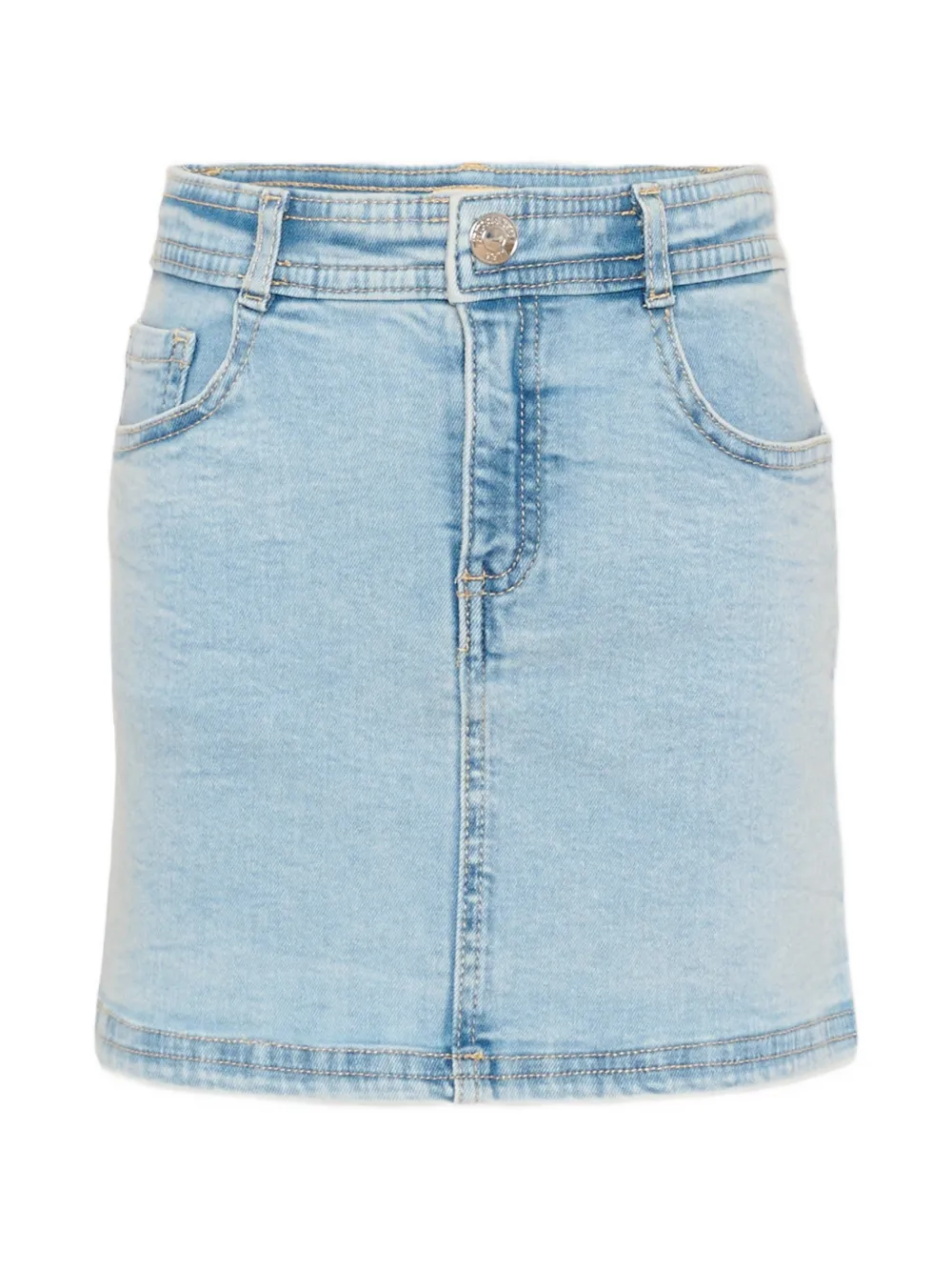 TRUSSARDI JUNIOR five-pocket denim skirt - Blau