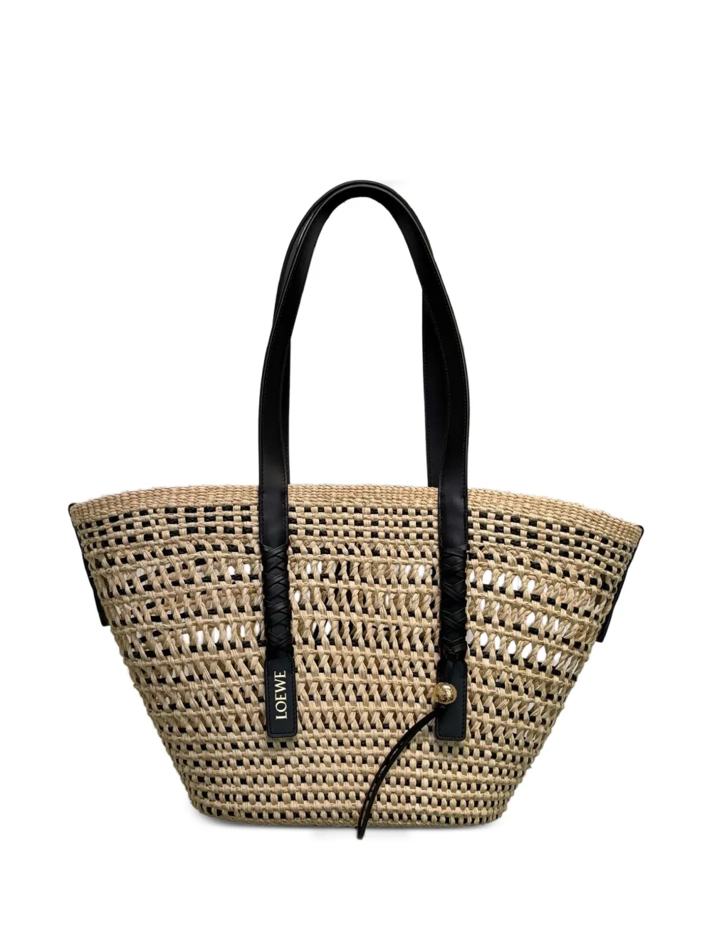 LOEWE Braid Basket shoulder bag - Toni neutri