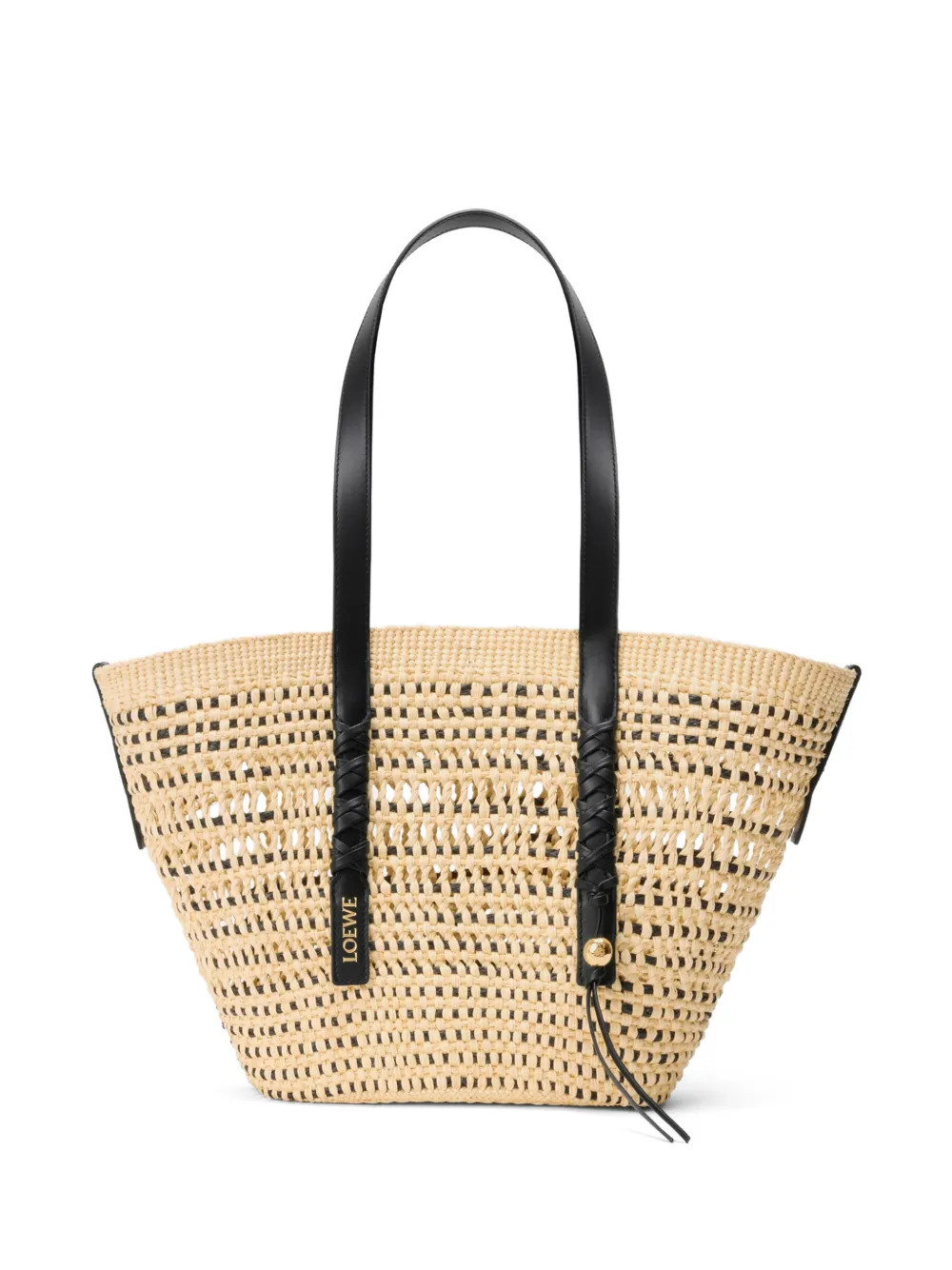 LOEWE Braid Basket shoulder bag - Toni neutri