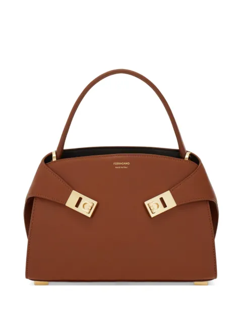 Ferragamo Bolsa de mão Hug Soft bicolor (XS)