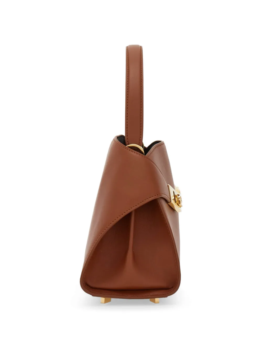 Ferragamo Hug Soft tweekleurige handtas (XS) Bruin