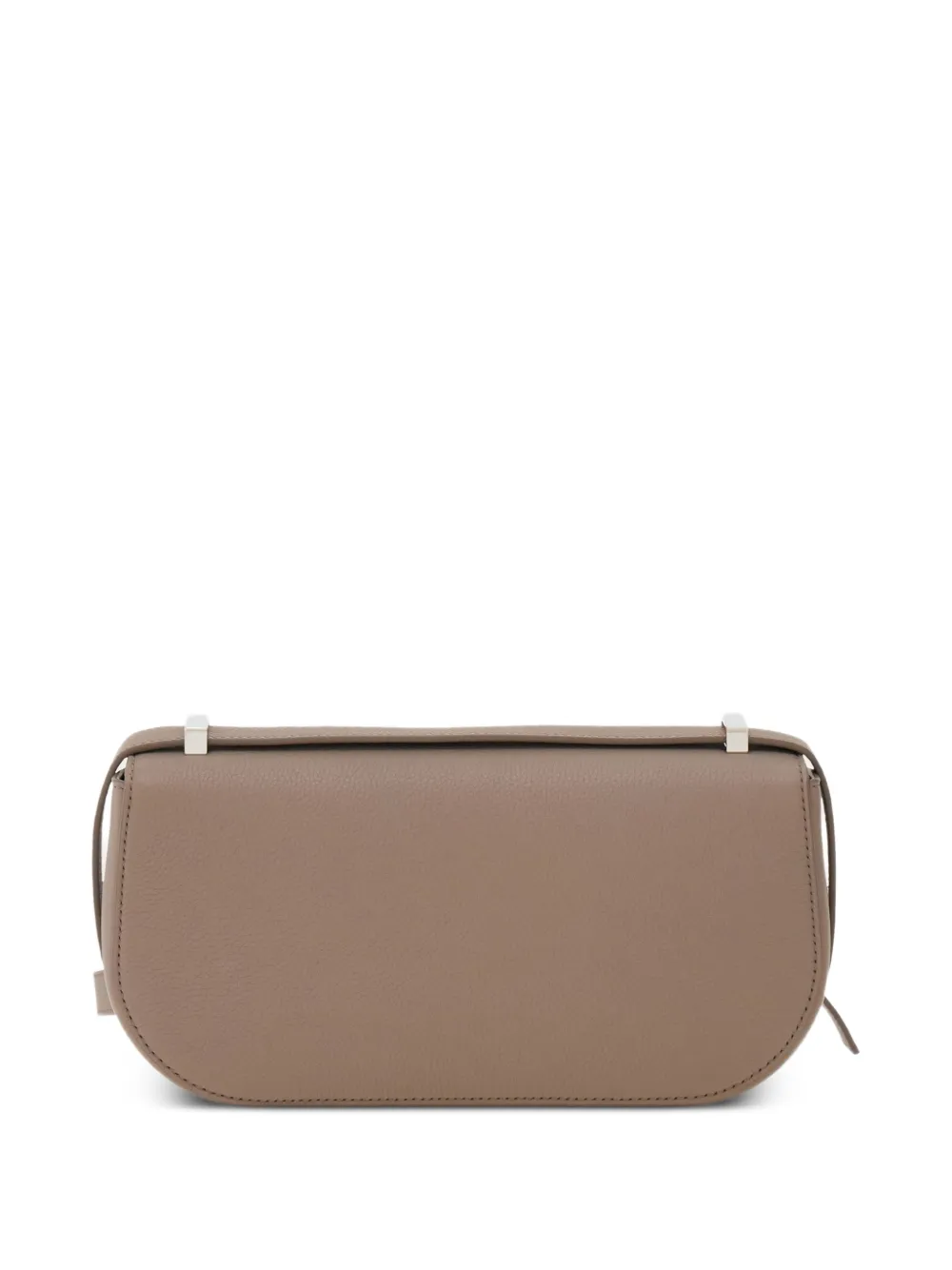 Ferragamo Double Gancini East-West crossbodytas Beige